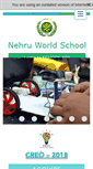 Mobile Screenshot of nehruworldschool.com